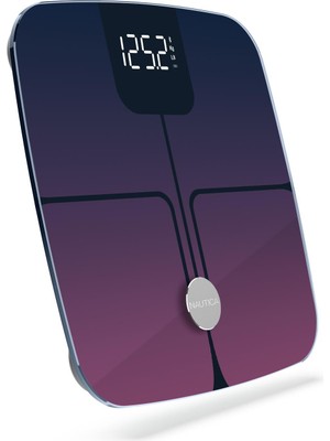 Nautica Gradient Collection Plus Vücut Analizli Akıllı Bluetooth Tartı Baskül Navy Mor