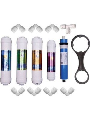 Hyundai Su Arıtma Cihazları Için Tam Bakım Filtre Değişim Seti