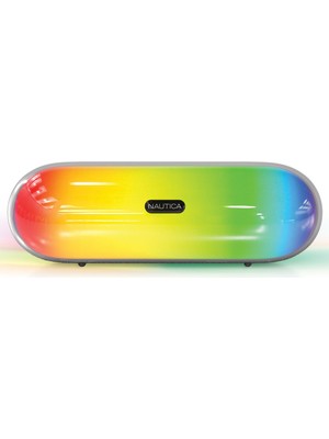 Nautica S220 LED Işıklı Taşınabilir Bluetooth Speaker Hoparlör Ses Bombası 2400MAH 10W Siyah