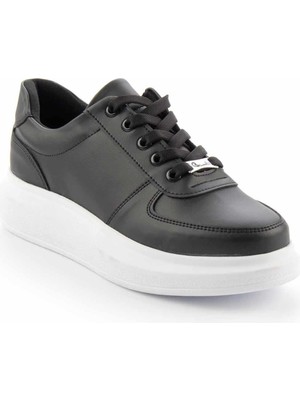 Bambi Siyah Kadın Sneaker K01179085109