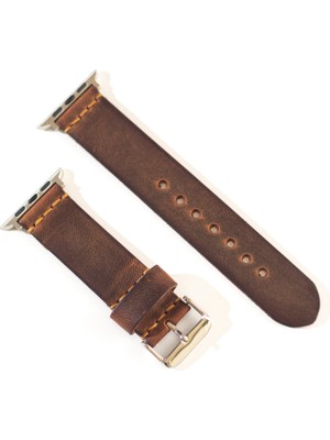 Hi Leather Apple Watch Deri Kordon 38/40/41 mm - Hakiki Deri / El Yapımı