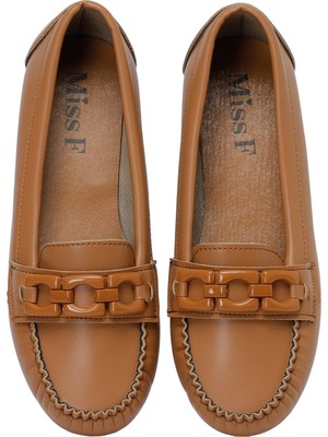 Miss F DS23007 3fx Taba Kadın Loafer