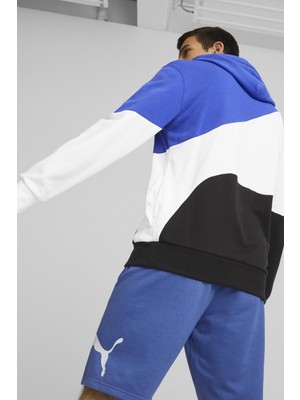Puma Power Cat Hoodie Tr Mavi Erkek Sweatshirt