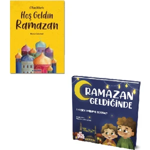 Hoş Geldin Ramazan + Ramazan Geldiğinde 2 Kitap Set / Merve Gülcemal - Hatice Kübra Tongar