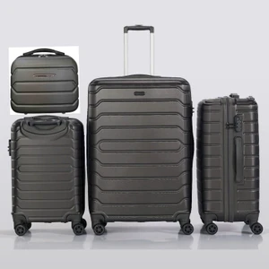 Yeni Sezon Makyaj Çantalı 4'lü Valiz&bavul Seti (Makyaj+Kabin+Orta+Büyük Boy)