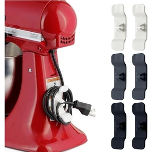 Pratik Kablo Toparlayıcı Yapışkanlı Klips Mutfak Air Fryer Kettle Kahve Tost Makinası