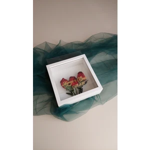 Verda Çerçeve 25X25 cm Verda Anı Çerçevesi-7 cm Derinlikli Anı Çerçevesi Gül Kutusu