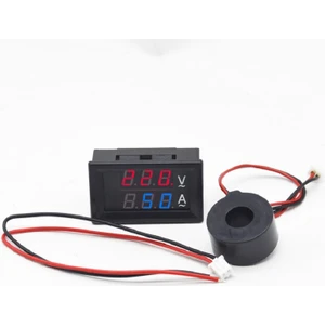 Dijital Trafolu Volt-Ampermetre 50-500V 0-50AMPER