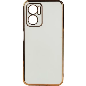Xiaomi Redmi Note 11E Kılıf Köşeli Altın Model Kapak