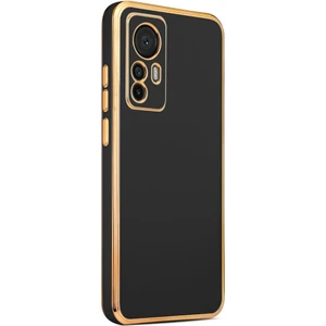 Xiaomi Mi 12T Pro Kılıf Köşeli Altın Model Kapak