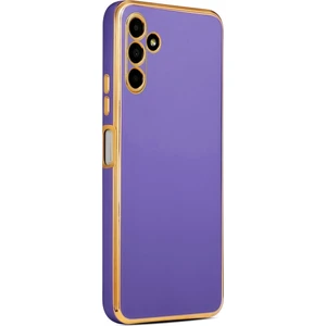 Samsung Galaxy A04S Kılıf Köşeli Altın Model Kapak