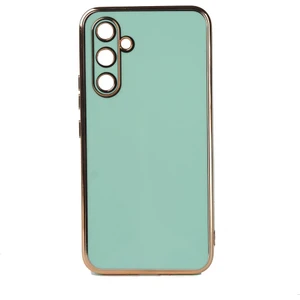 Samsung Galaxy A54 Kılıf Köşeli Altın Model Kapak