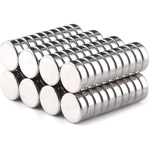 Dünya Magnet 8x2 mm Neodyum Mıknatıs Yuvarlak Disk Magnet (60 Adet)