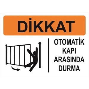 Vizyon Trafik Dikkat Kapı Arasında Durma