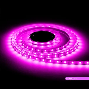 Şerit LED 60 Led''li Pembe Işık 7W 5 Metre AS01-00809