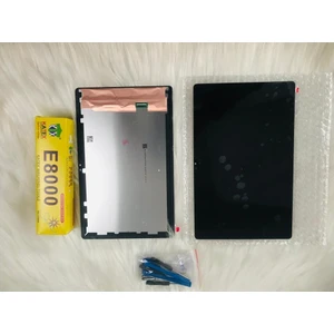 Samsung Galaxy Tab A7 Uyumlu T500 SM-T505 LCD Ekran Set - Siyah [yapıştırıcı ve Tamir Seti Hediye]
