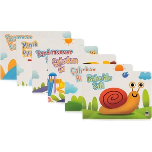 Net Yayıncılık Net Yaramaz Çalışkan Taşıtlar 6'lı Set