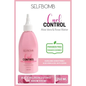Aloe Vera Gül Suyu Özlü Bukle Belirginleştirici Hacimlendirici Durulanmayan Saç Kremi 250ml