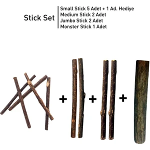 Matatabi Cats Stick Paketi Doğal Kedi Çiğneme Çubuğu, Kedi Oyuncağı 10 Stick
