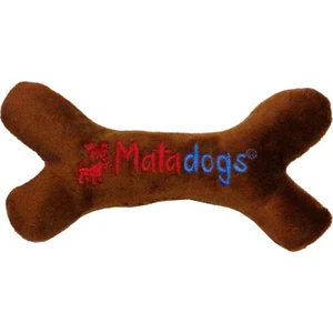 Mata Dogs Mini Bone Sesli, Peluş, Nakışlı Köpek Oyuncağı 18  cm