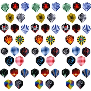 60PCS Standart Dart Uçuşları Profesyonel Dart Uçuşları Değiştirme (Yurt Dışından)