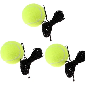 3pcs Tenis Trainer Ribaunder Ball Outdoor Tenis Kendi Kendine Çalışma Eğitim Yardımcıları (Yurt Dışından)