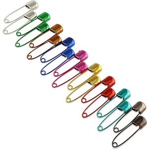 Renkli Çengelli İğne 4 cm ( 5 Adet )