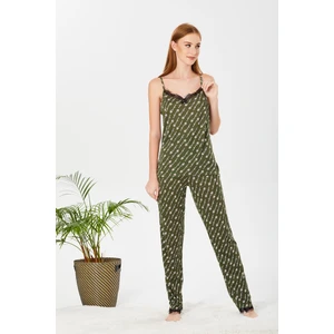 Dantelli Askılı Pijama Takımı