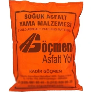 Ankara Asfalt Yol Soğuk Asfalt Yama Malzemesi Hazır Asfalt 35 kg
