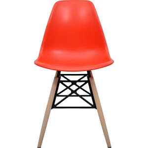 Dorcia Home Yeni Dorcia Home Eames Plastik Kafesli Sandalye - Cafe Balkon Mutfak Sandalyesi