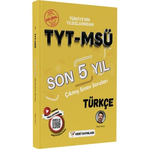 Tyt-Msü Türkçe Son 5 Yıl Video Çözümlü Orijinal Çıkmış Sorular ve Çözümleri 2023