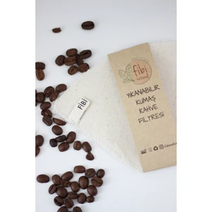 Fibi Natural Yıkanabilir Kumaş Kahve Filtresi (1x4)