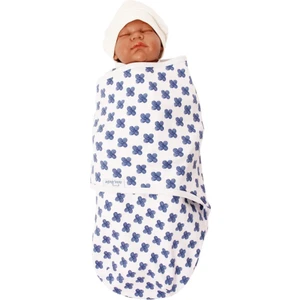 Sevi Bebe Yeni Sezon 0-3 Ay Desenli %100 Pamuklu Interlok Bebe Kundak
