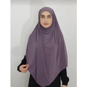 Ayselce Hobi Sufle Hazır Peçeli Bağlamalı Büyük Eşarp