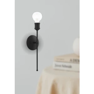 Veda Light Moson Tekli Siyah Duvar Lambası Yatak Odası-Yatak Başı-Banyo Için Modern Retro Aplik