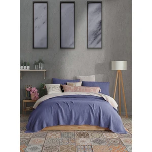 Destiny Hometex 4 Katlı Multi Muslin %100 Pamuk Çift Kişillik Yatak Örtüsü