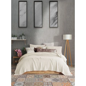 Destiny Hometex 4 Katlı Multi Muslin %100 Pamuk Çift Kişillik Yatak Örtüsü