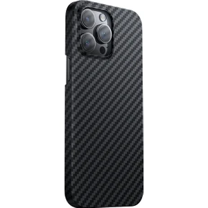 iPhone 14 Pro Max Uyumlu Kılıf Magsafe Şarj Özellikli Karbon Fiber Benks Essential Kevlar Kapak