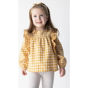 Kız Bebek Bisiklet Yaka Uzun Kollu Flanel Gömlek Z4265A223SP