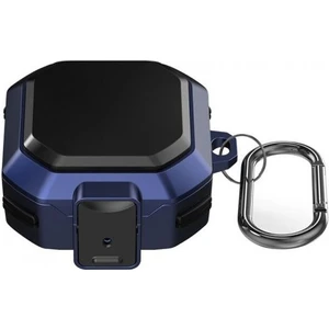 Case Street Samsung Galaxy Buds 2 Pro Kılıf Tank Klipsli Çift Renk Koruma SF11 Lacivert