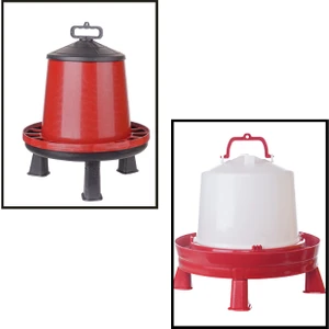 Tavpet Ayaklı Tavuk Yemliği 8 Kg+Ayaklı Suluğu 8 Lt