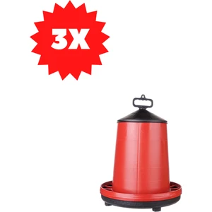 Tavpet Tavuk Yemliği Üstten Dolum Askılı Kulplu 12-15 Kg. 3 Adet
