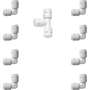 Su Arıtma 8 Adet Filtre Dirsekleri