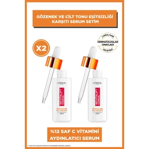 L'Oréal Paris 2'li Revitalift Clinical Vitamin C Serum Seti