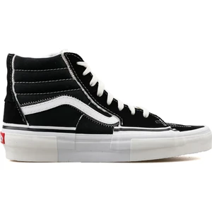 Sk8 Hi Reconstruct Unisex Çift Katmanlı Soyulabilen Süet Günlük Ayakkabı VN0005UK6BT1 Siyah