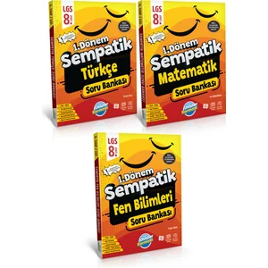 Ünlüler Karması 2023 8. Sınıf LGS Türkçe Matematik Fen 1. Dönem Sempatik Soru Bankası Seti