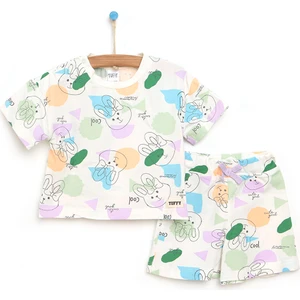 Lolipop Tshirt-Şort Kız Bebek