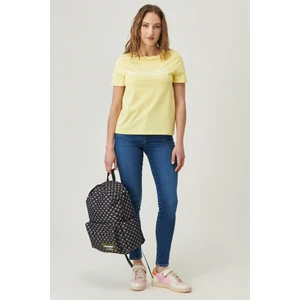 Wrangler Regular Fit Normal Kesim Kısa Kollu Bisiklet Yaka Pamuk Logolu Tshirt