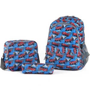 Cambridge Polo Club Sırt Çantası Mavi Renkli İki Bölmeli Tasarım 40 x 31 x 16 Cm Çocuklar İçin