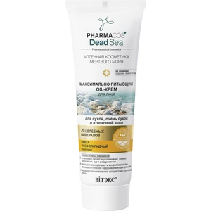 Vitex Pharmacos Dead Sea Kuru, Çok Kuru ve Atopik Ciltler Için Besleyici Yüz Yağı 75ML